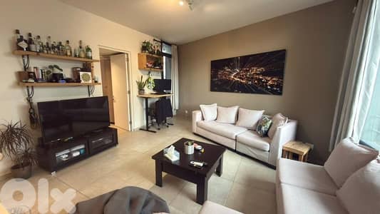 Furnished Sunny one bedroom apartment for rent in Achrafieh.