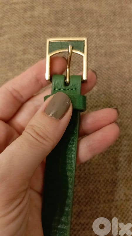 ralph lauren green belt 1