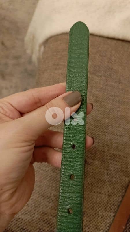 ralph lauren green belt 2