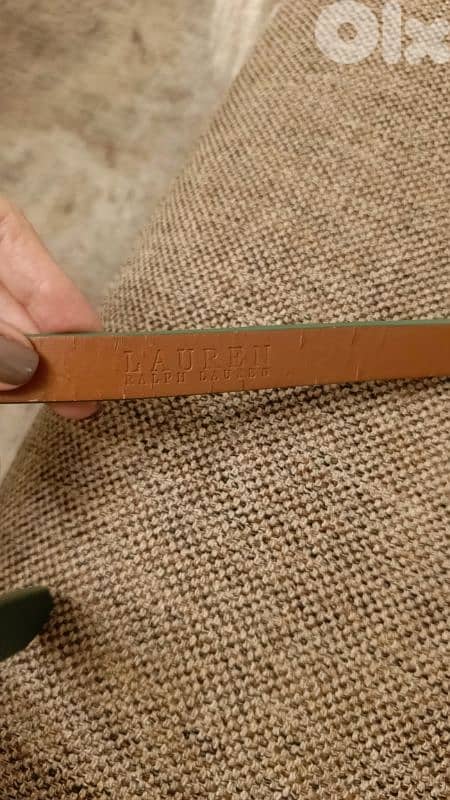 ralph lauren green belt 3