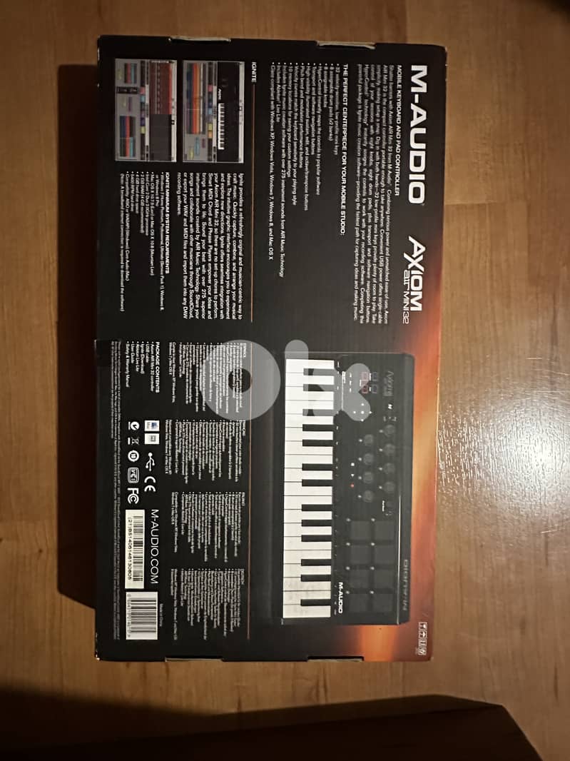 M-Audio Axiom AIR Mini 32 MIDI Controller Keyboard – Open Box / Unused 1