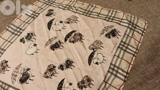 burberry silk scarf
