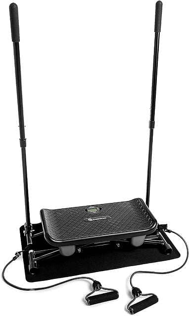 SharpBody Shapeboard – Balance Trainer w/ Resistance Bands & Poles 6