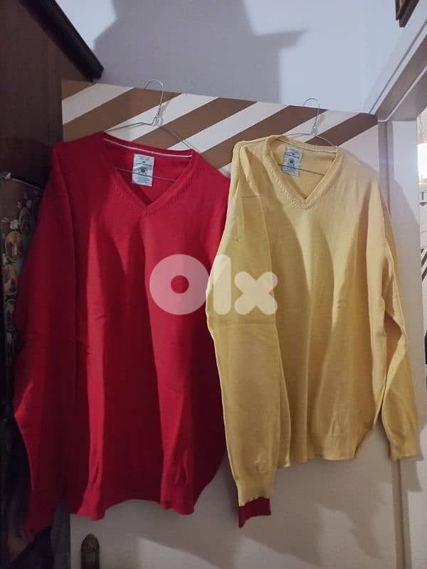 عندي ثياب مستعمله متل يلي بل صوور شروه كنزات وسوتشركم طويل وغير رجالي 8