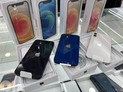 iphone 12 / 128 white and bleue and black