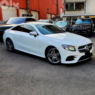 MERCEDES-BENZ E400 COUPE AMG 4MATIC 2018 MINT CONDITION