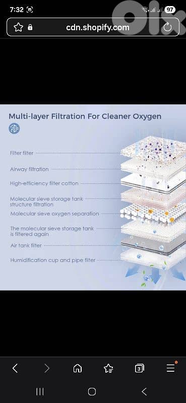 VARON 3L Continuous Flow Portable Oxygen Concentrator NT-03 12