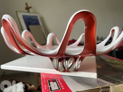 Vintage Czech Bohemian Crystal Bowl/Egermann, Czechoslovakia, 1970's