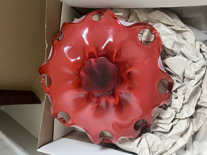 Vintage Czech Bohemian Crystal Bowl/Egermann, Czechoslovakia, 1970's 4