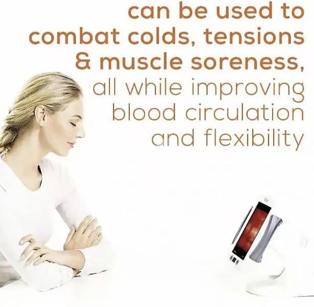 Sanitas Infrared Heat Radiator Healing with light & heat/4$ delivery. 5