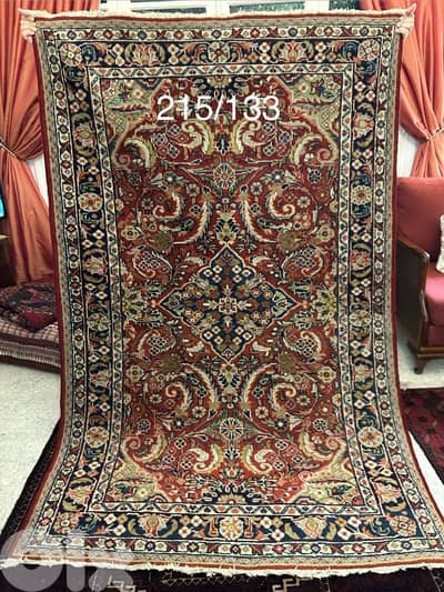 سجادة عجمي اصفهان انتيك