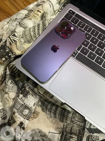 iPhone 14 Pro Purple 256gb Mint Condition
