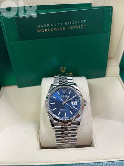 Rolex Datejust Blue Dial
