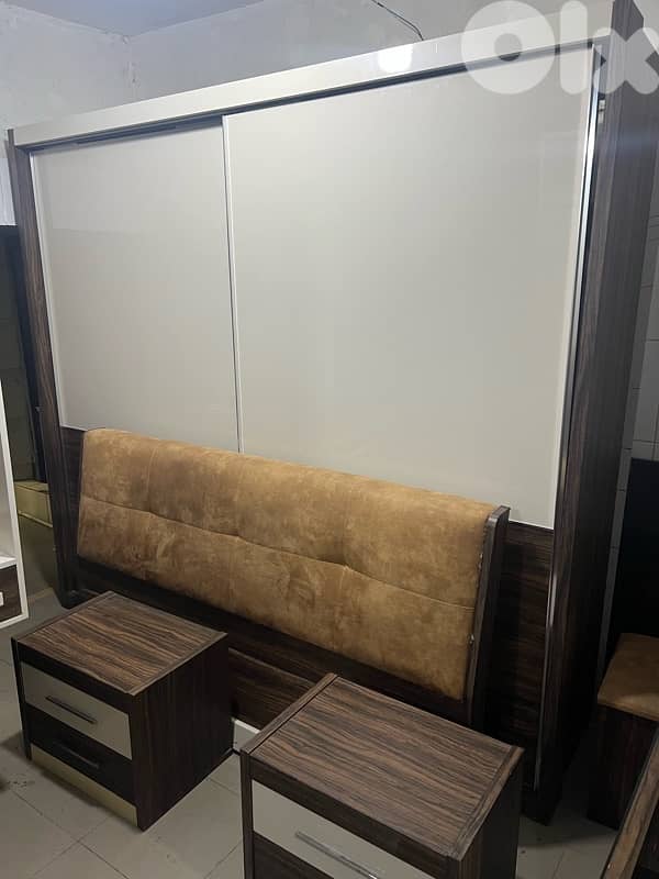 غرفة نوم شغل استقبال مستعملة شبه جديدة 1