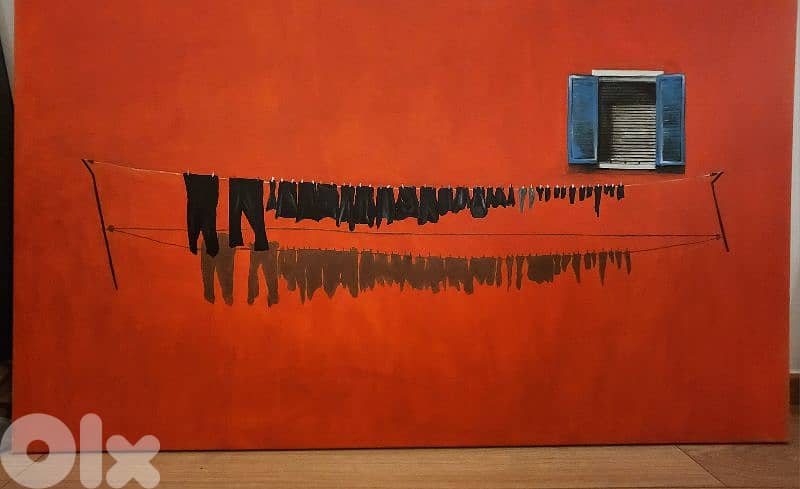 6 modern real paintings on canvas of different sizes 2