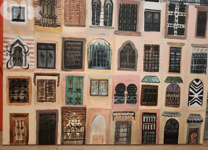 100cm x 50cm real painting on canvas