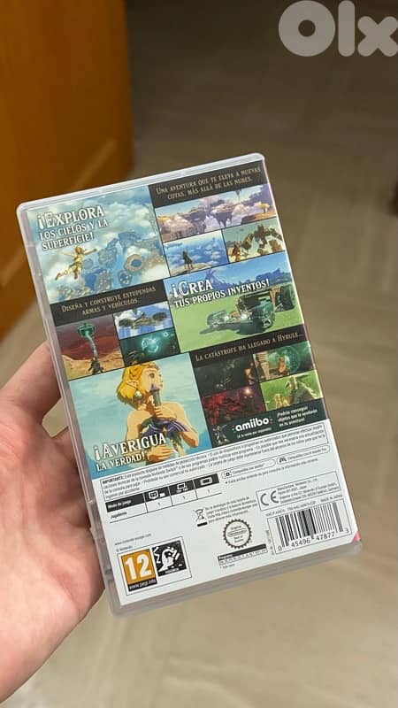 Legend of Zelda: Tears of the Kingdom. Nintendo Switch game 1