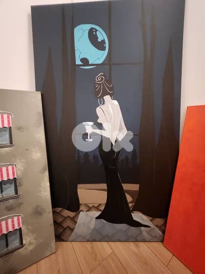 150cm x 100cm real painting on canvas