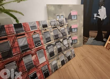 100cm x 75cm real painting on canvas