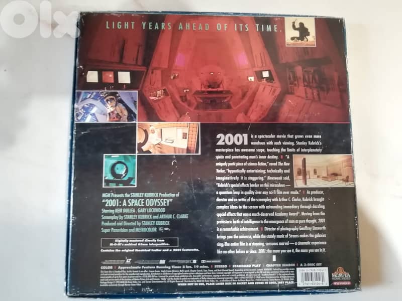 2001 a space odyssey special edition laser disc box set 4