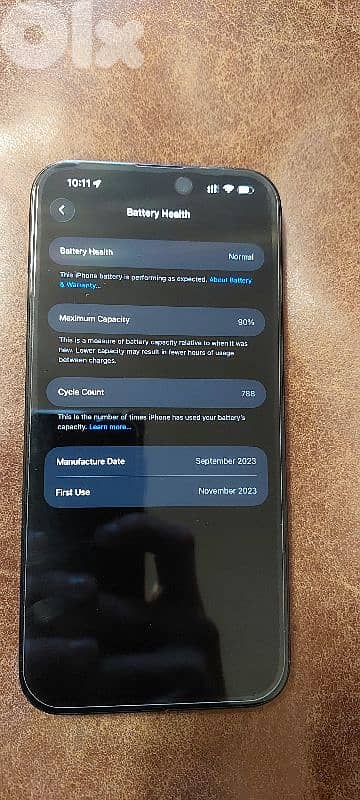 iPhone 15 pro max 1tb 90% battery 2