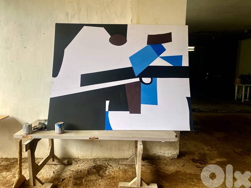 Exception for today  My Painting 180x140 Acrilic 1