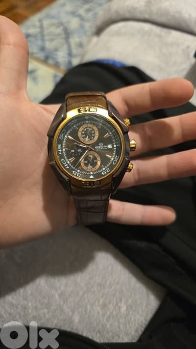 western watch  original leather