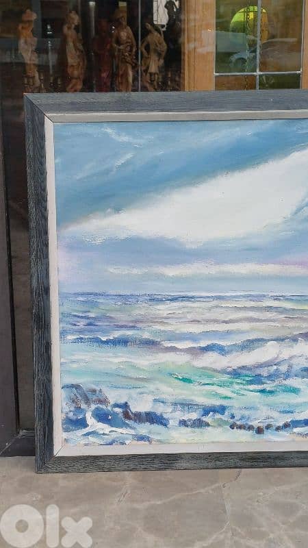 لوحة رسم زيتي اوروبية 3