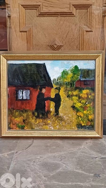 لوحة رسم زيتي 2