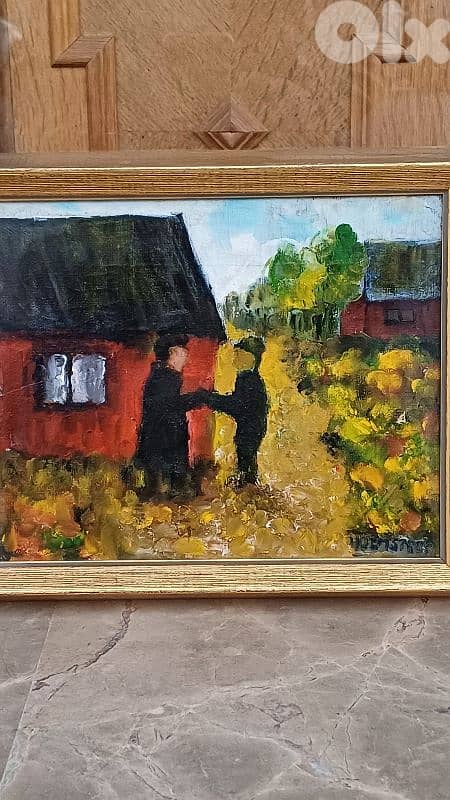 لوحة رسم زيتي 3