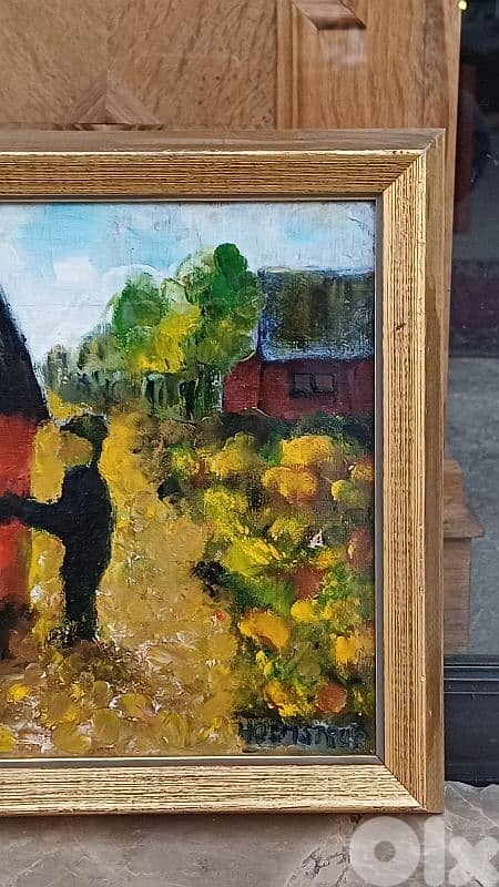 لوحة رسم زيتي 4