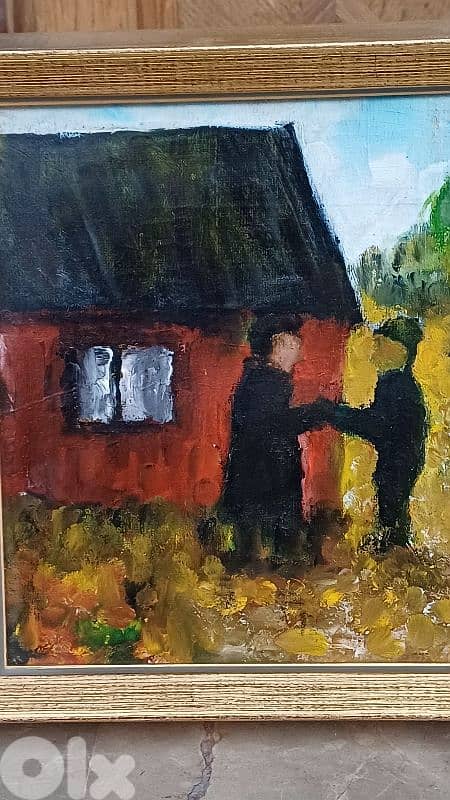 لوحة رسم زيتي 5