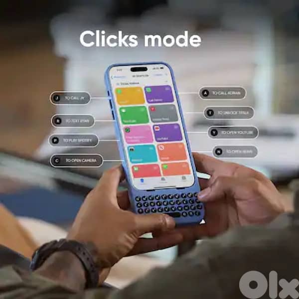 Clicks Keyboard for iPhone 15 Pro Max 5