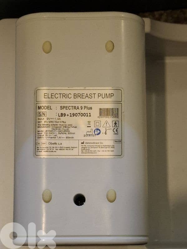 SPECTRA 9 PLUS electric breast pump- like new/4$ delivery 3