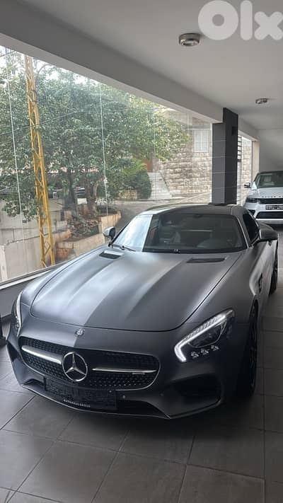 Mercedes-Benz GT 2016 Full Services at tgf - Factory gray mat