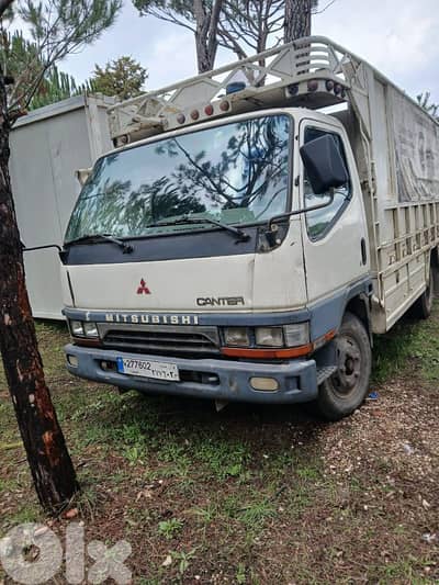 Mitsubishi Canter ميتسوبيشي كانتر 1998 – شاحنة ممتازة وجاهزة للشغل.