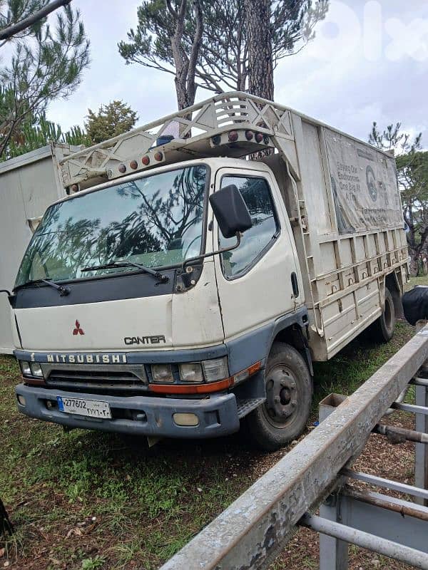 Mitsubishi Canter ميتسوبيشي كانتر 1998 – شاحنة ممتازة وجاهزة للشغل. 4