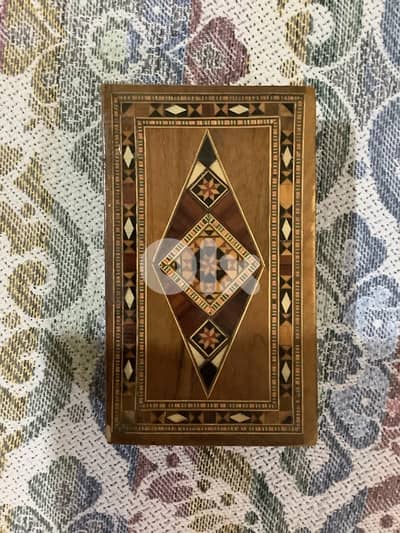 Wooden rectangular box