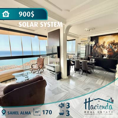 Sea View Apartment For Rent In Sahel Alma