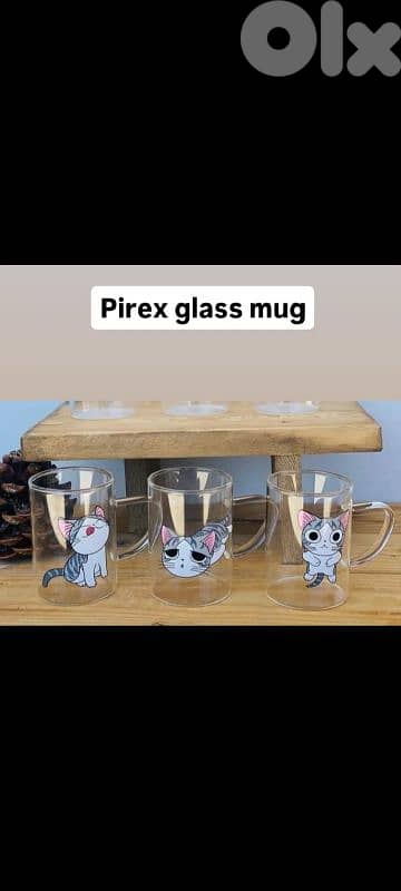 beautiful transparent glass mugs 1