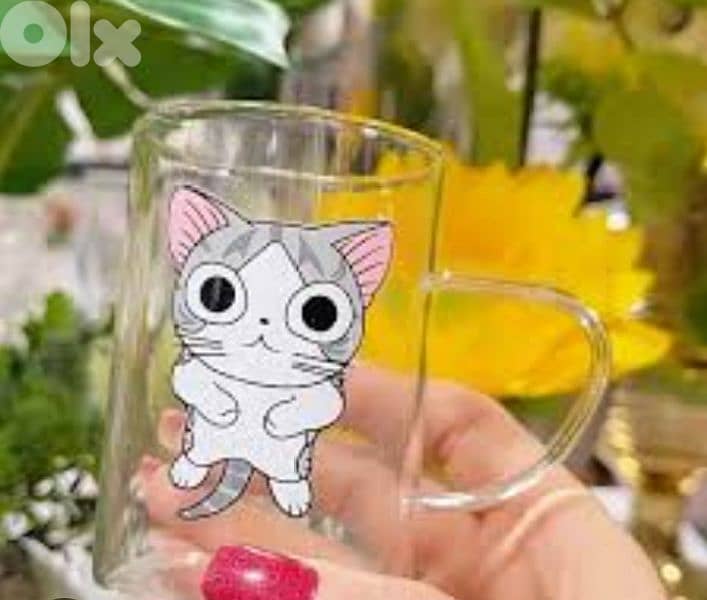 beautiful transparent glass mugs 2