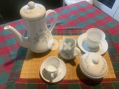 Complete Porcelain tea and coffee set