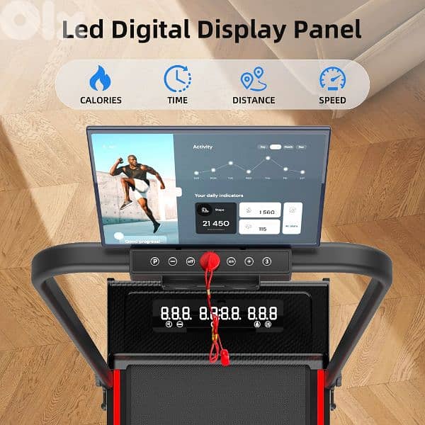 Treadmill Utra-Slim with BT APP and remote control (up to 10 km/h) 3