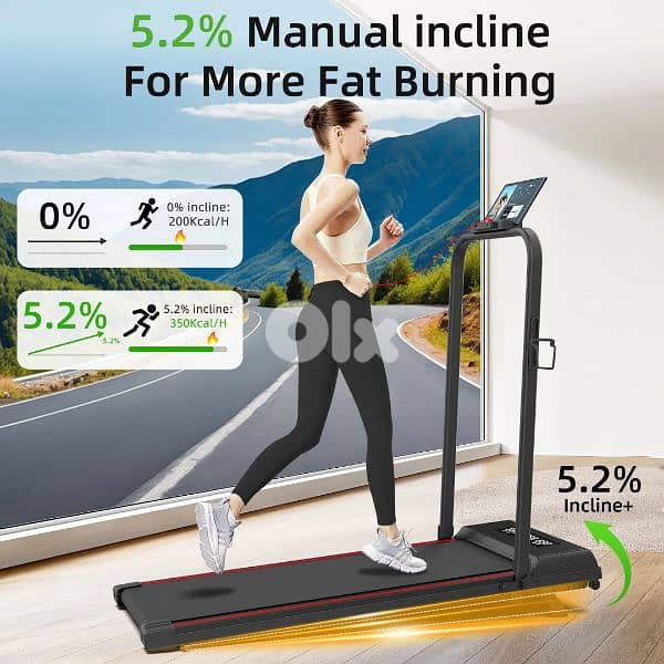Treadmill Utra-Slim with BT APP and remote control (up to 10 km/h) 7
