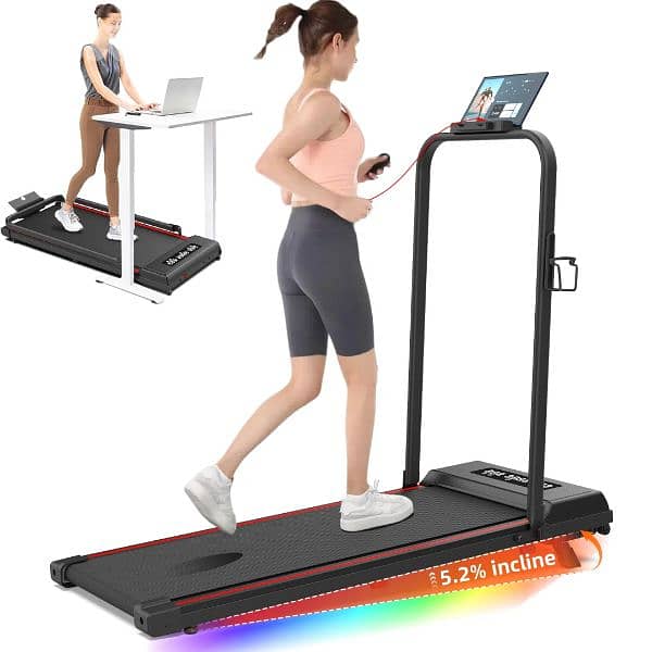 Treadmill Utra-Slim with BT APP and remote control (up to 10 km/h) 8