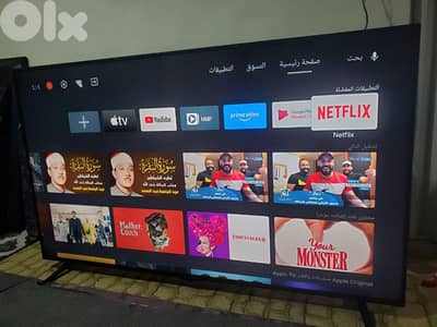 شاشا 75 انش سمارت 4k