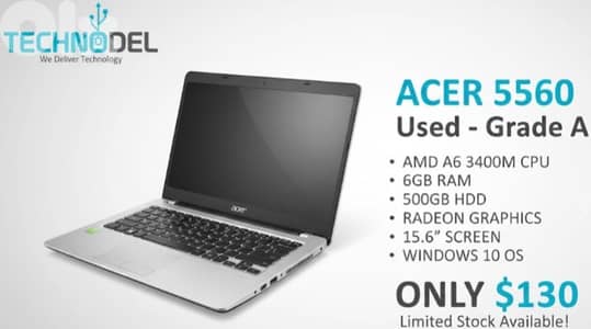 Acer A6 laptop 15.6"