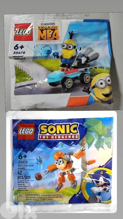 Lego Polybag Sonic & Minion