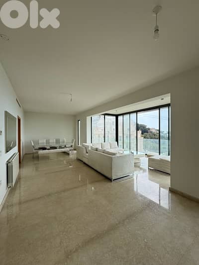 Apartment for sale in mtayleb with terrace-شقة للبيع في المطيلب