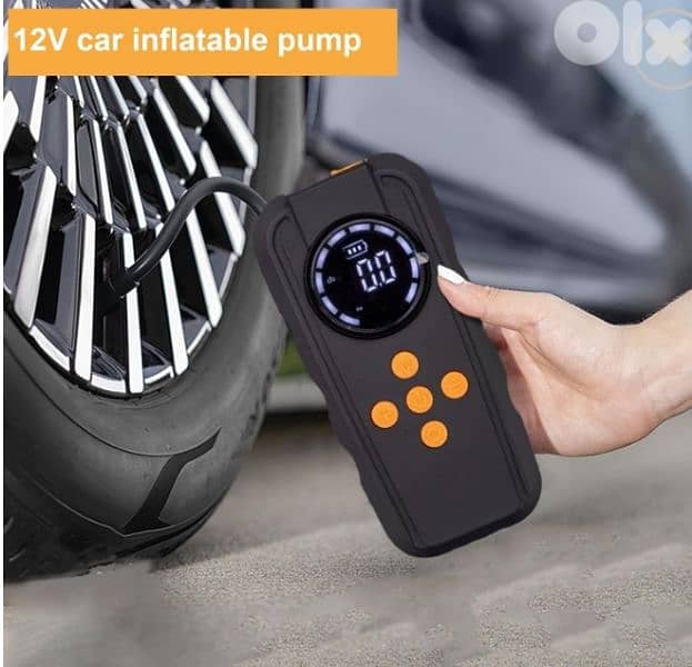 Car Jump Starter with Air Compressor 2